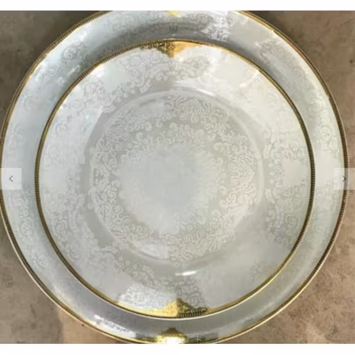 سرویس 29 پارچه چینی لورین مدل مروارید طلایی (6 نفره)

