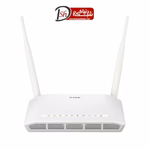 مودم روتر ADSL2 Plus بی‌سیم N300 دی-لینک مدل DSL-2750U - دنیای شبکه برتر