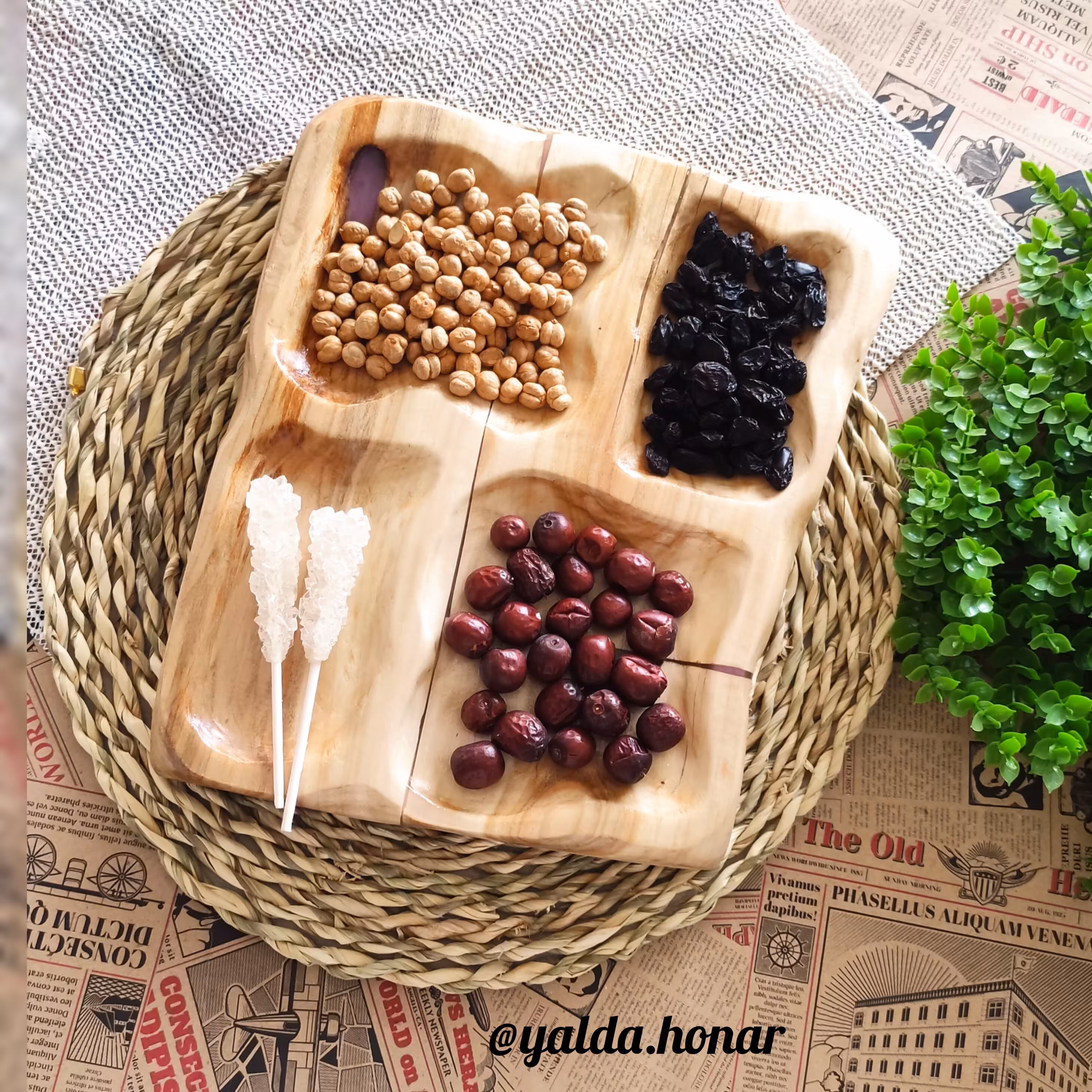 ظرف چوبی کد 3 (پس کرایه)