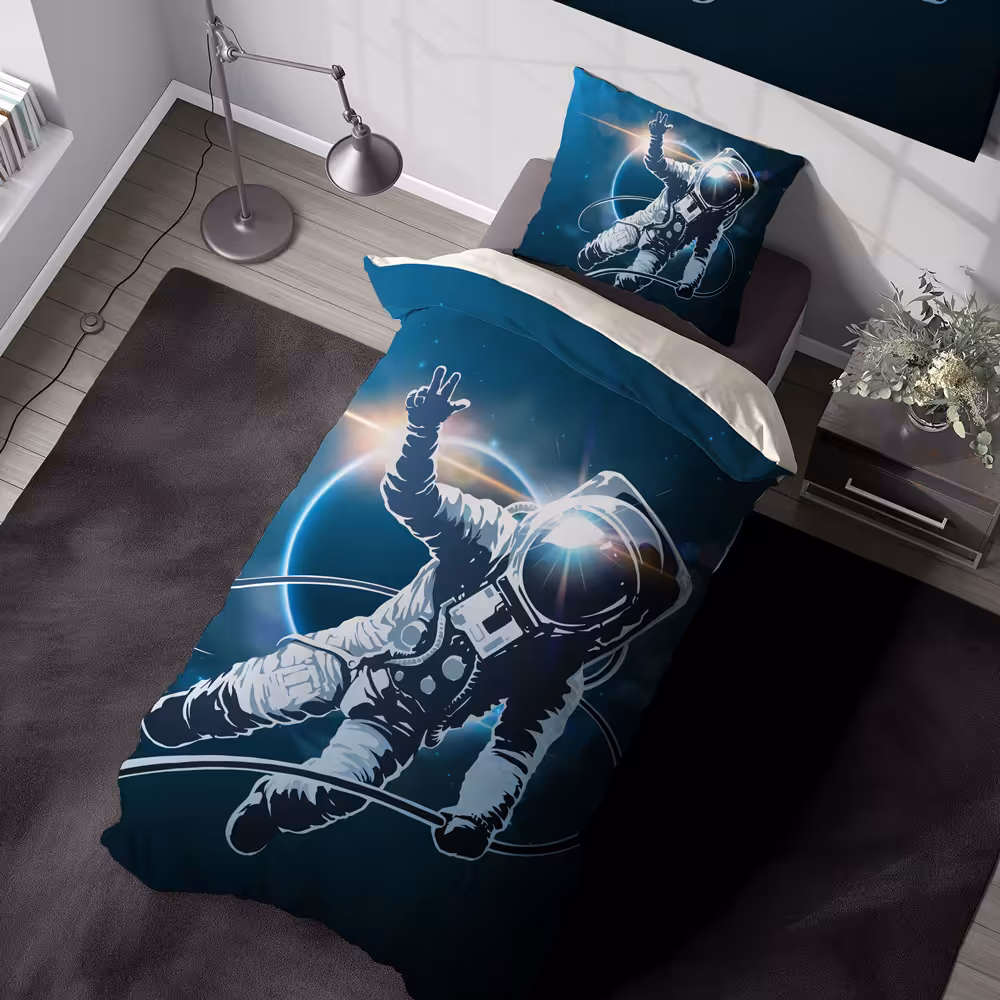 روتختی اتاق پسر طرح فضانورد و سیاره SM-29701