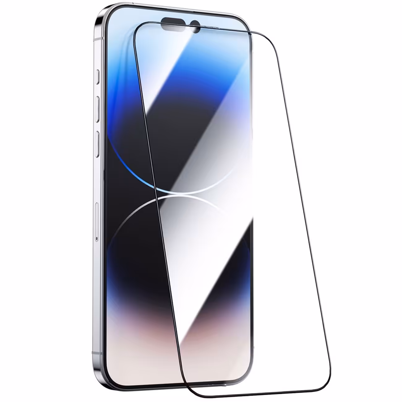 گلس شفاف تمام صفحه آیفون 15 پرو 3 بعدی گرین GN9HSGL15PCL