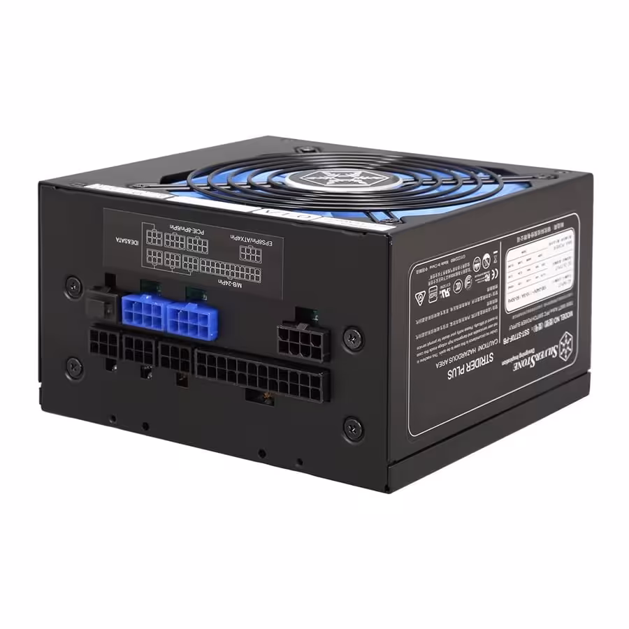 قیمت و خرید پاور کامپیوتر 600 وات تمام ماژولار سیلوراستون مدل SST-ST60F-PB | یاس ارتباط