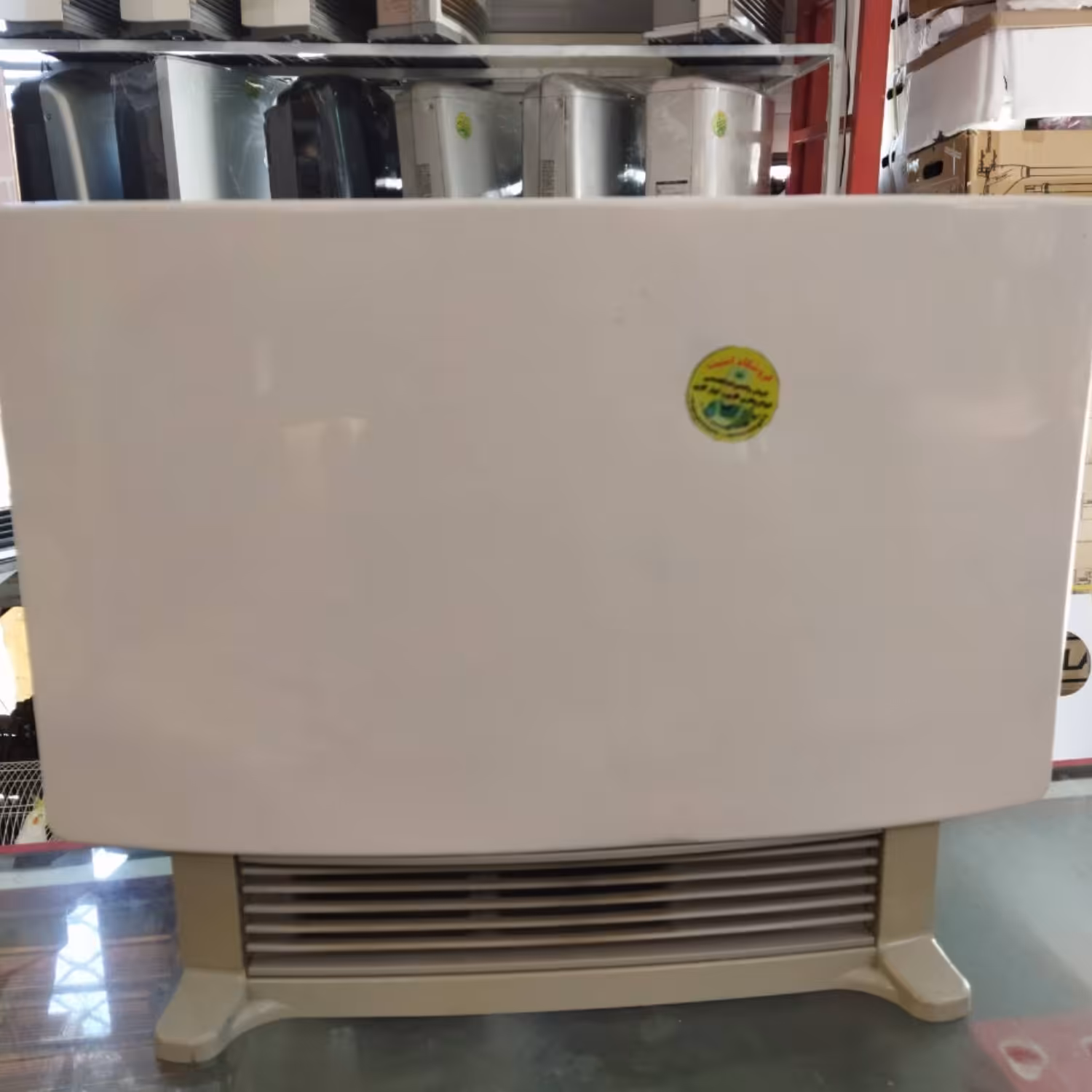 بخاری گازی برقی ژاپنی بدون دودکش قدرت 4100موتور توربو با ترانس فابریک