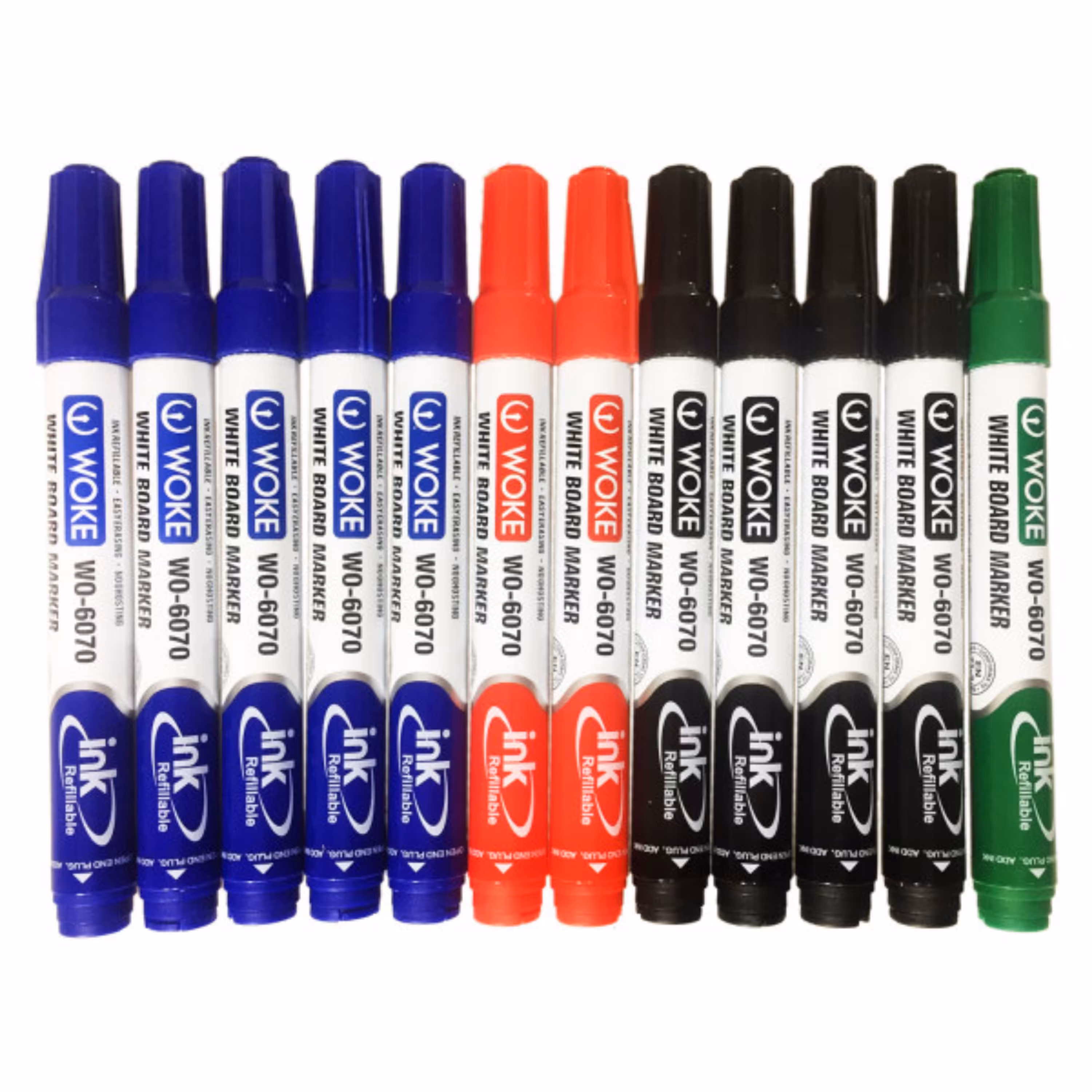 ماژیک وایت برد ووک مدل W0-6070 بسته 12 عددی
