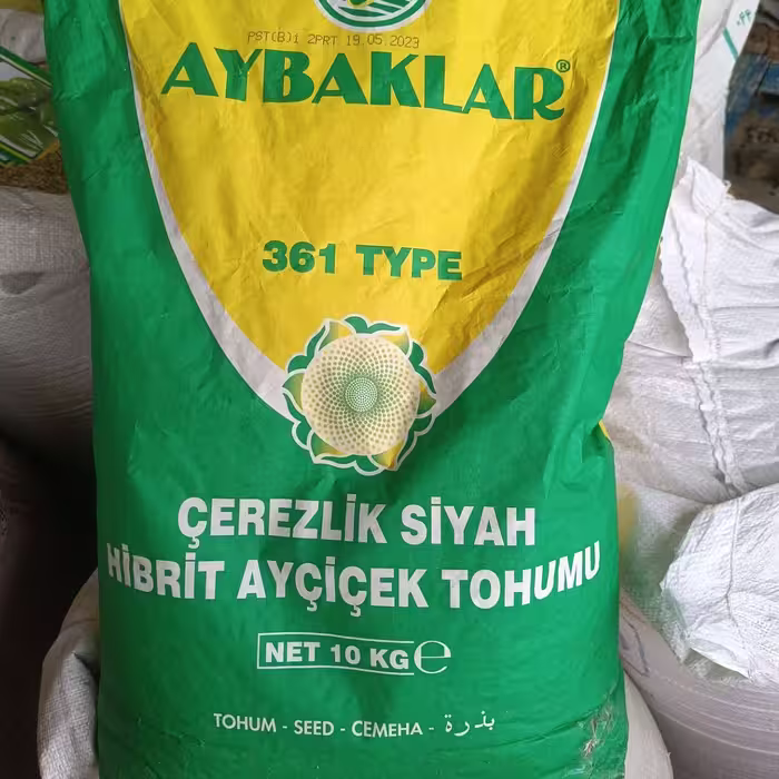 بذر هیبرید تخمه کانادایی ،نوع 361 دور سفید،  وارداتی   اس 300 و اس 400   
