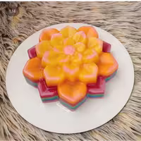 قالب ژله کوکب پلاستیکی کوکب قطر حدود 20 سانت