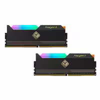 رم دسکتاپ دو کاناله اسگارد مدل Aesir Black 32GB 2x16GB 4800MHz DDR5 RGB