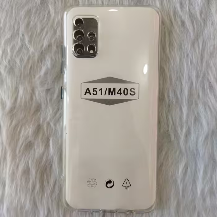 گارد ساده شفاف گوشی سامسونگ A51 و M40s  