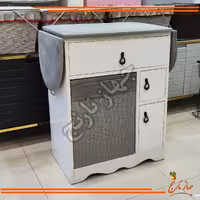 میز چرخ و اتو صندلی دار