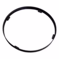 حلقه ساعت روستیک فلزی با رنگ کوره ای قطر 70 سانت