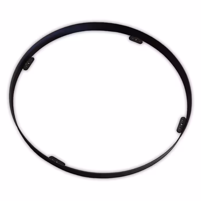 حلقه ساعت روستیک فلزی با رنگ کوره ای قطر 70 سانت