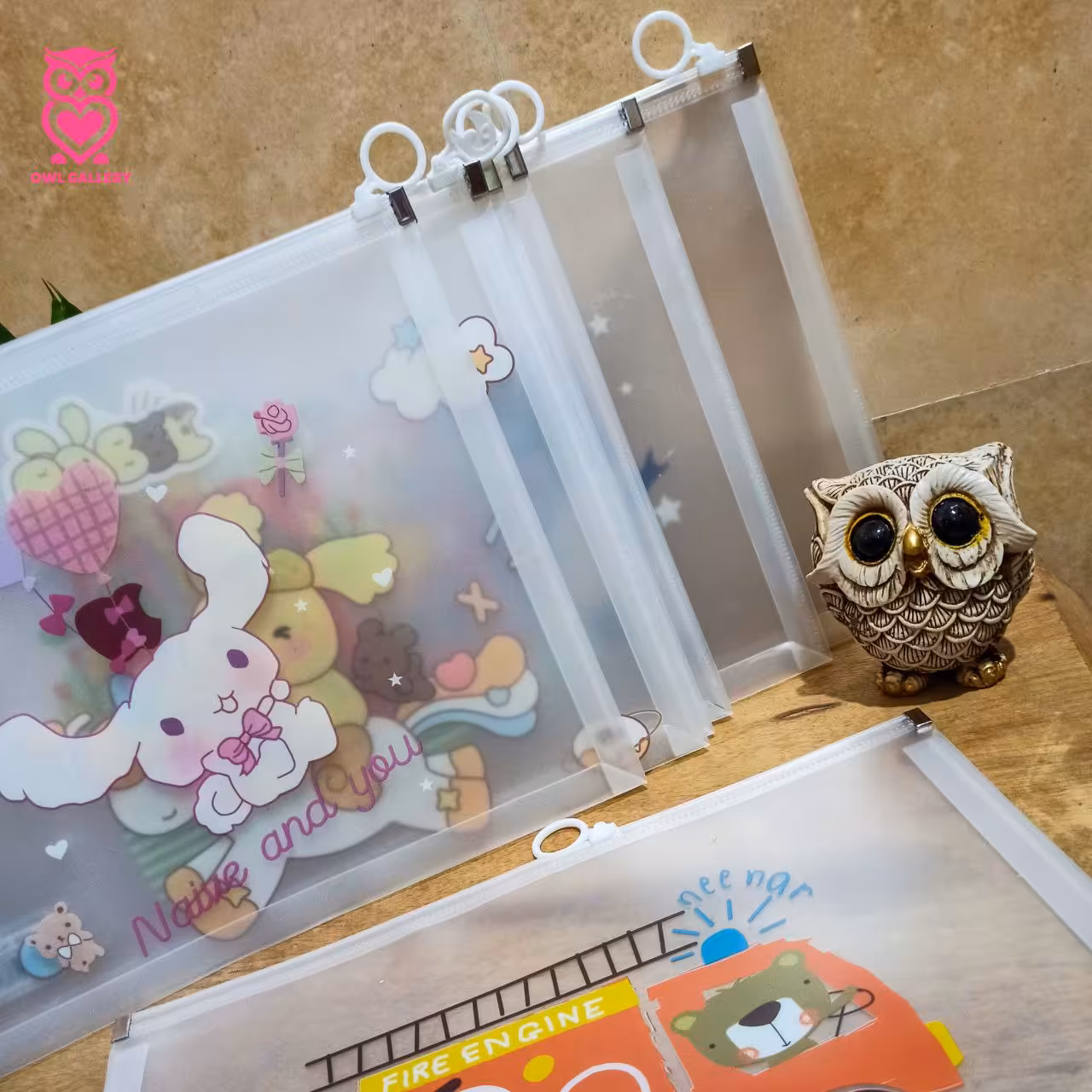 کاور سایز آچار زیپ دار شفاف