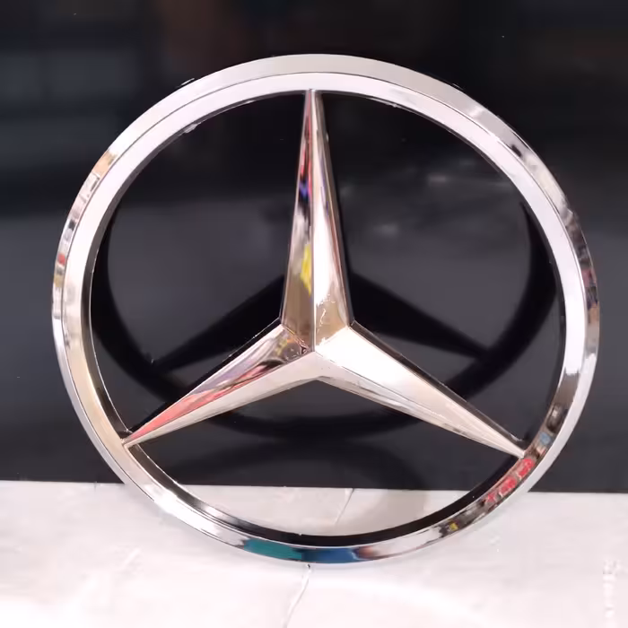 ستاره بنز جلوپنجره  بنز مینی بوس وخاور  قدیم 608 و 808 و پشت پیچی   جنس لاکی درجه یک