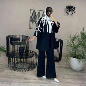 مانتو اسپرت زنانه داکرون مدل جدولی تابستانه
