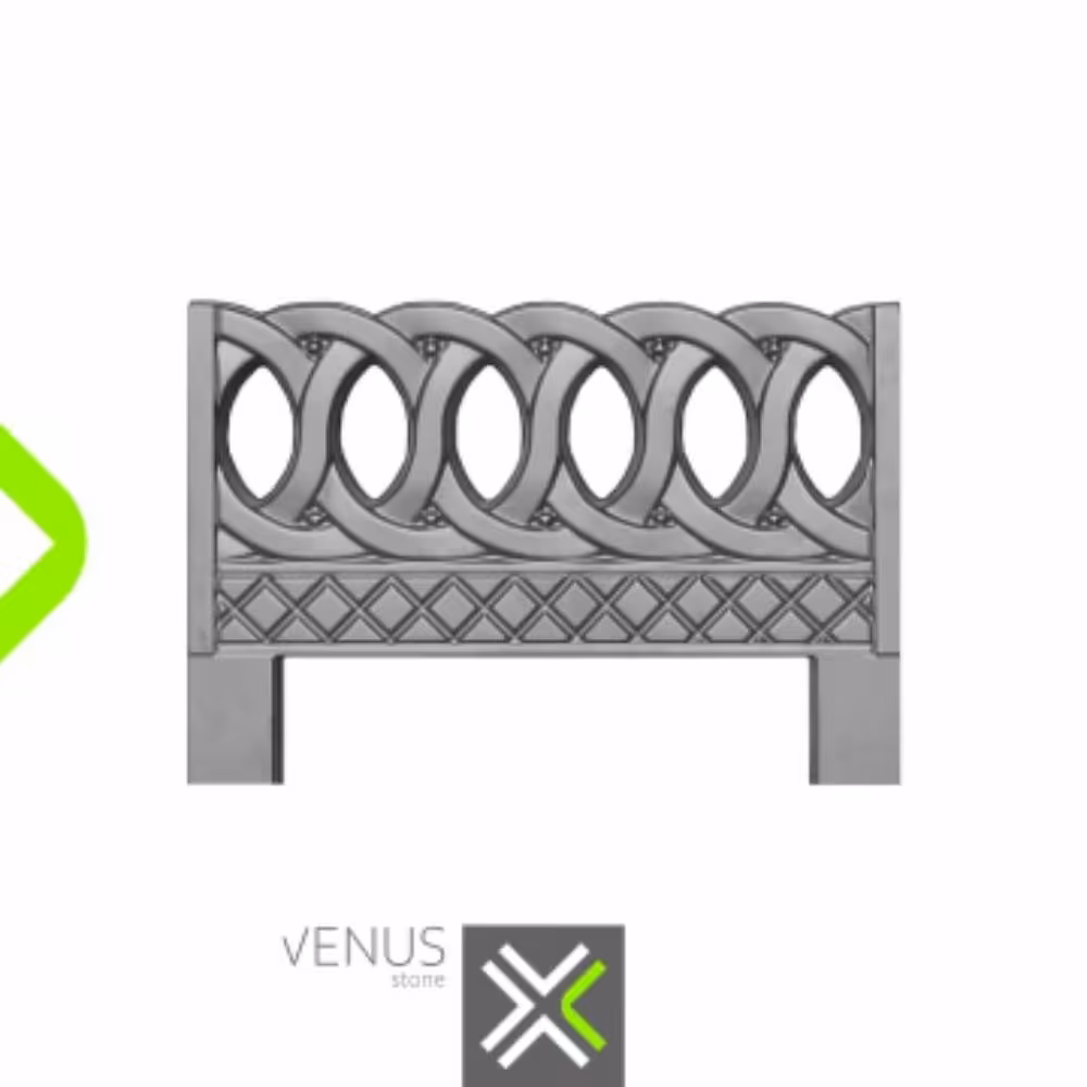 نرده بتنی طرح المپیک