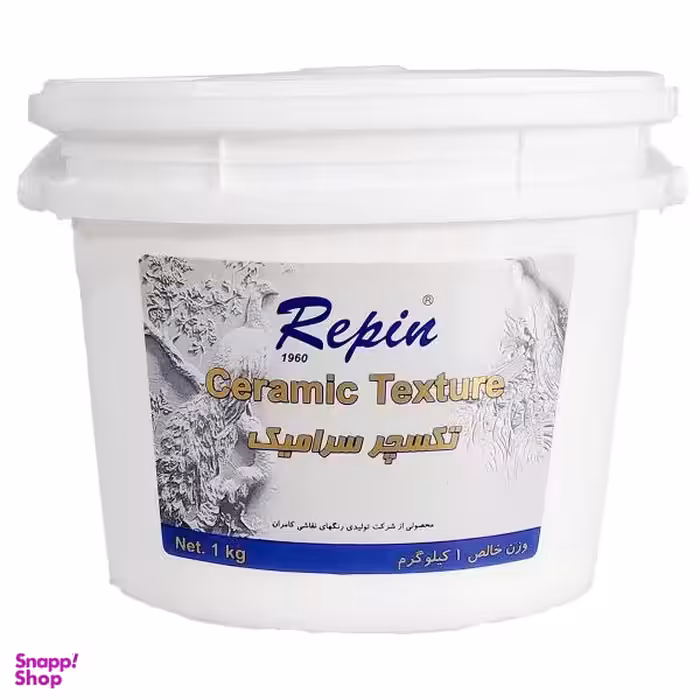 خمیر تکسچر سرامیک رپین کد 1960 حجم 1‌ لیتر