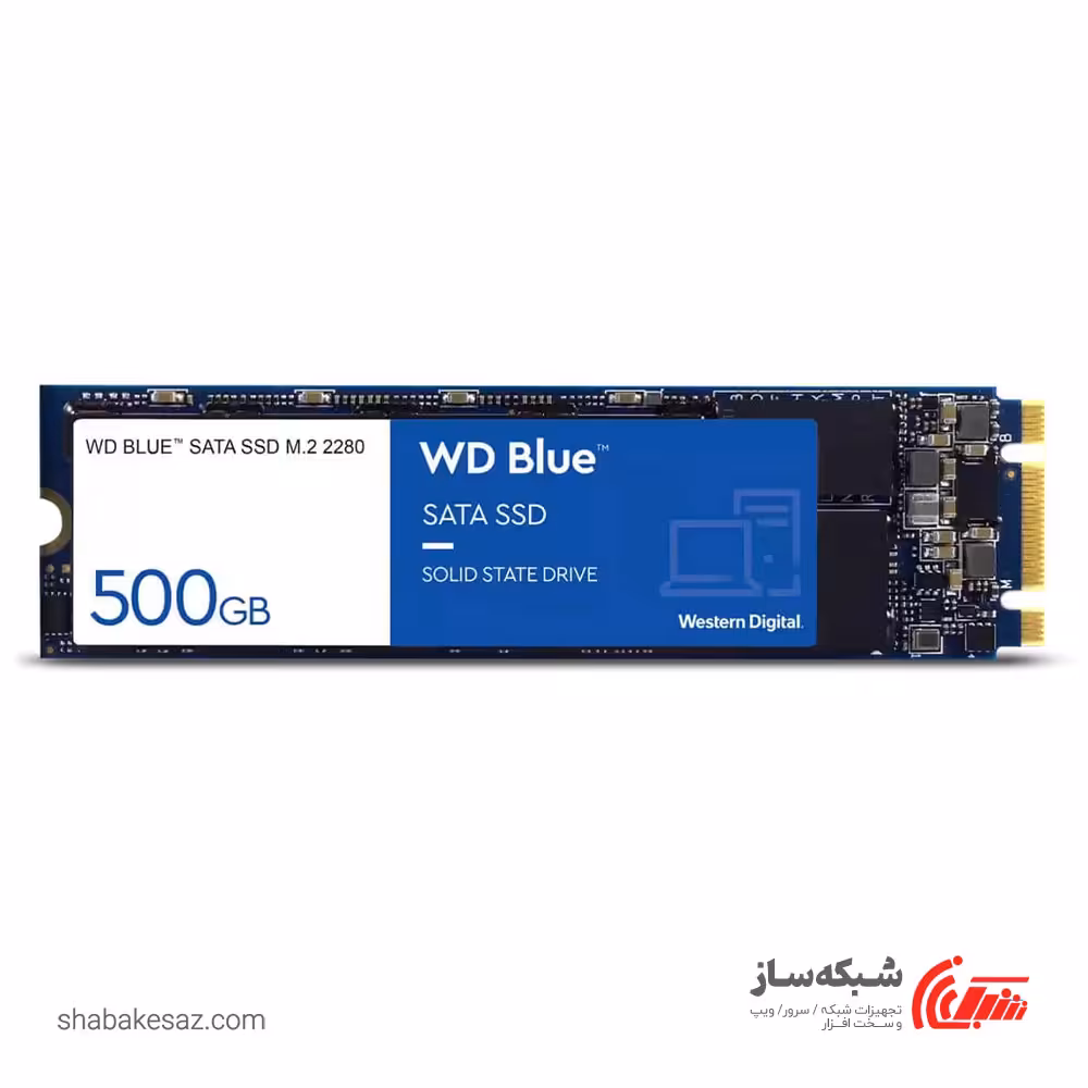 قیمت و خرید حافظه SSD وسترن دیجیتال Western Digital BLUE M.2 2280 NVMe 500GB اینترنال - شبکه ساز