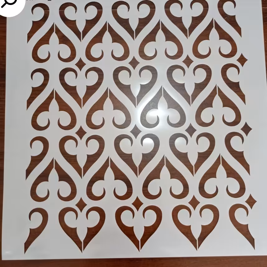 شابلون پتینه کد126 سایز 50 در 50 طلق آلمانی 