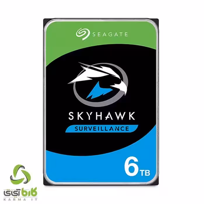 هارد اینترنال سیگیت مدل SkyHawk 6TB - فروشگاه کارما آی‌تی