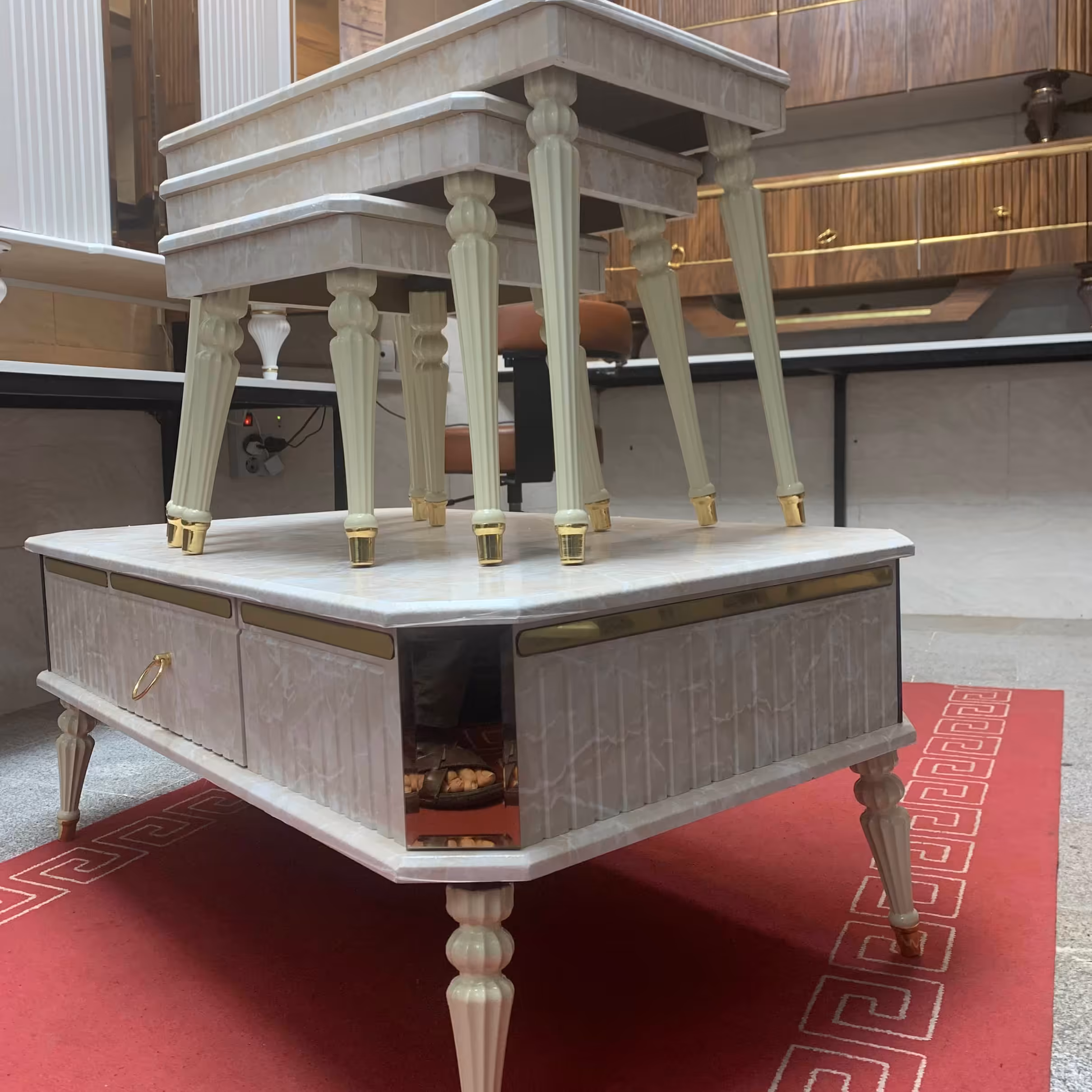 جلومبلی مدرن  هدیه خرید عسلی جدید میز جلومبلی و عسلی سرامیکی 