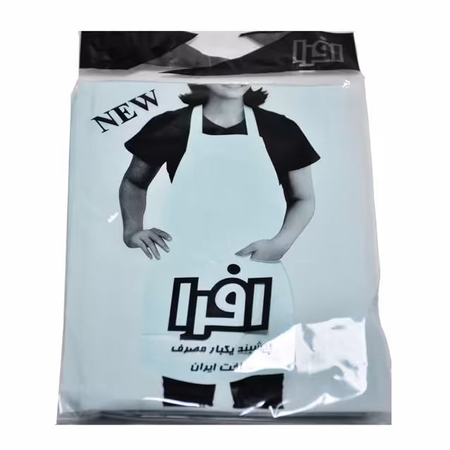 پیش بند یکبار مصرف افرا رنگی بسته 12 عددی