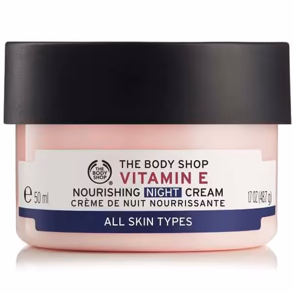 کرم شب اصل مرطوب کننده و آبرسان ویتامین E بادی شاپ