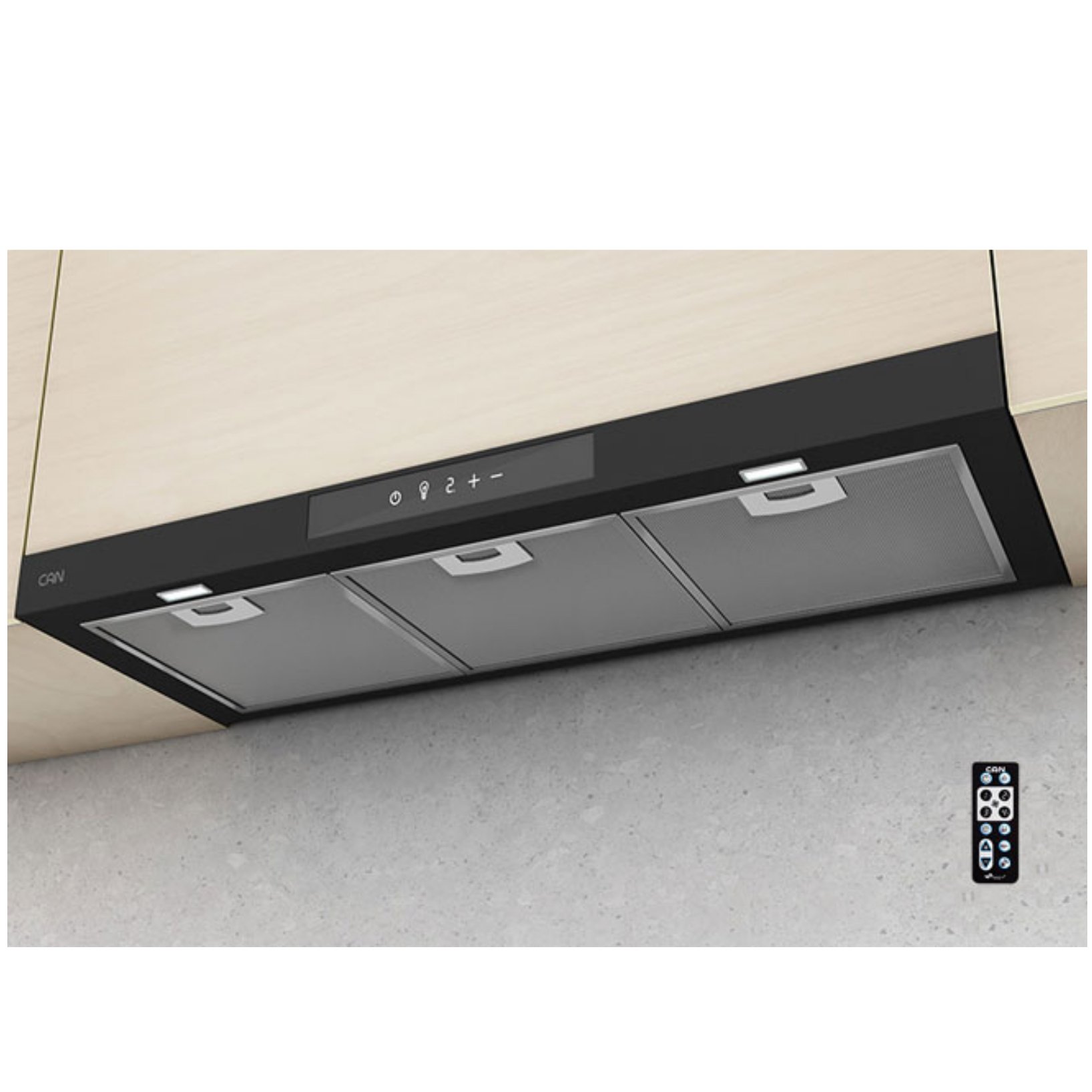 هود کن توکار 1450 مشکی