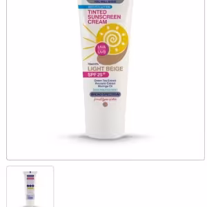 ضد آفتاب کرم پودری روشن SPF25