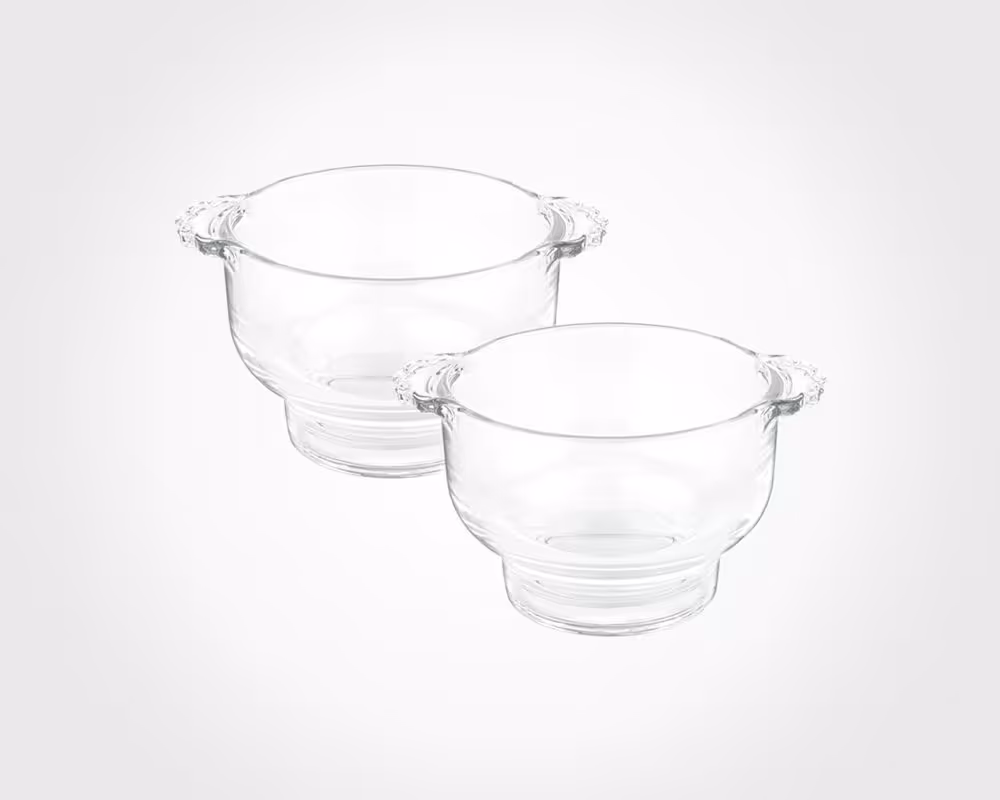 ست کاسه سوپ خوری 2عددی لیمون کد  2330