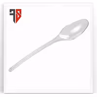 قاشق یکبار مصرف طرح موج طب پلاست (2000عددی) - مرکز فروش ملزومات کافه رستوران فرزان