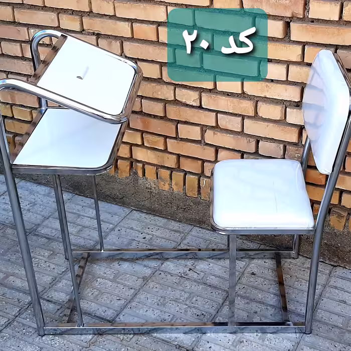 صندلی نماز حرمی کد 20 رنگ سفید (مدلVIP سفارشی)