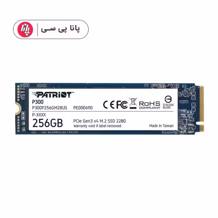 حافظه SSD پاتریوت مدل Patriot P300 M.2 2280 256GB NVMe