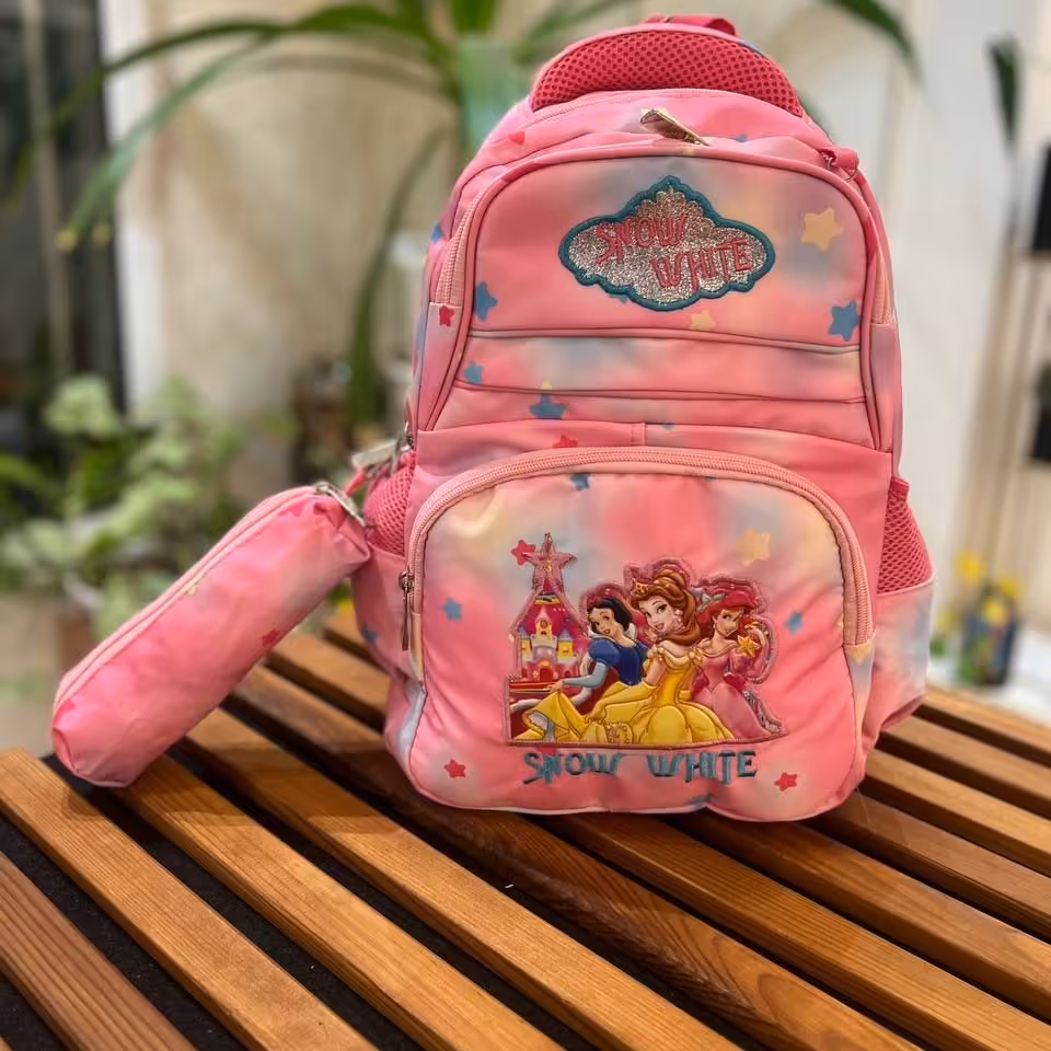  کوله  کیف  ابریشم  خارجی برزنتی  اعلا با جا مدادی 