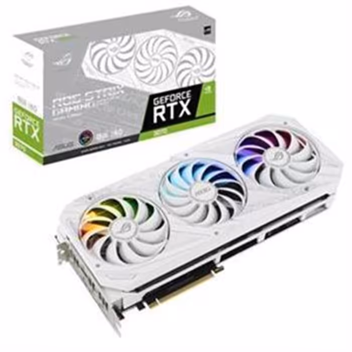 کارت گرافیک ایسوس ROG Strix GeForce RTX 3070 8GB OC White Edition HHR