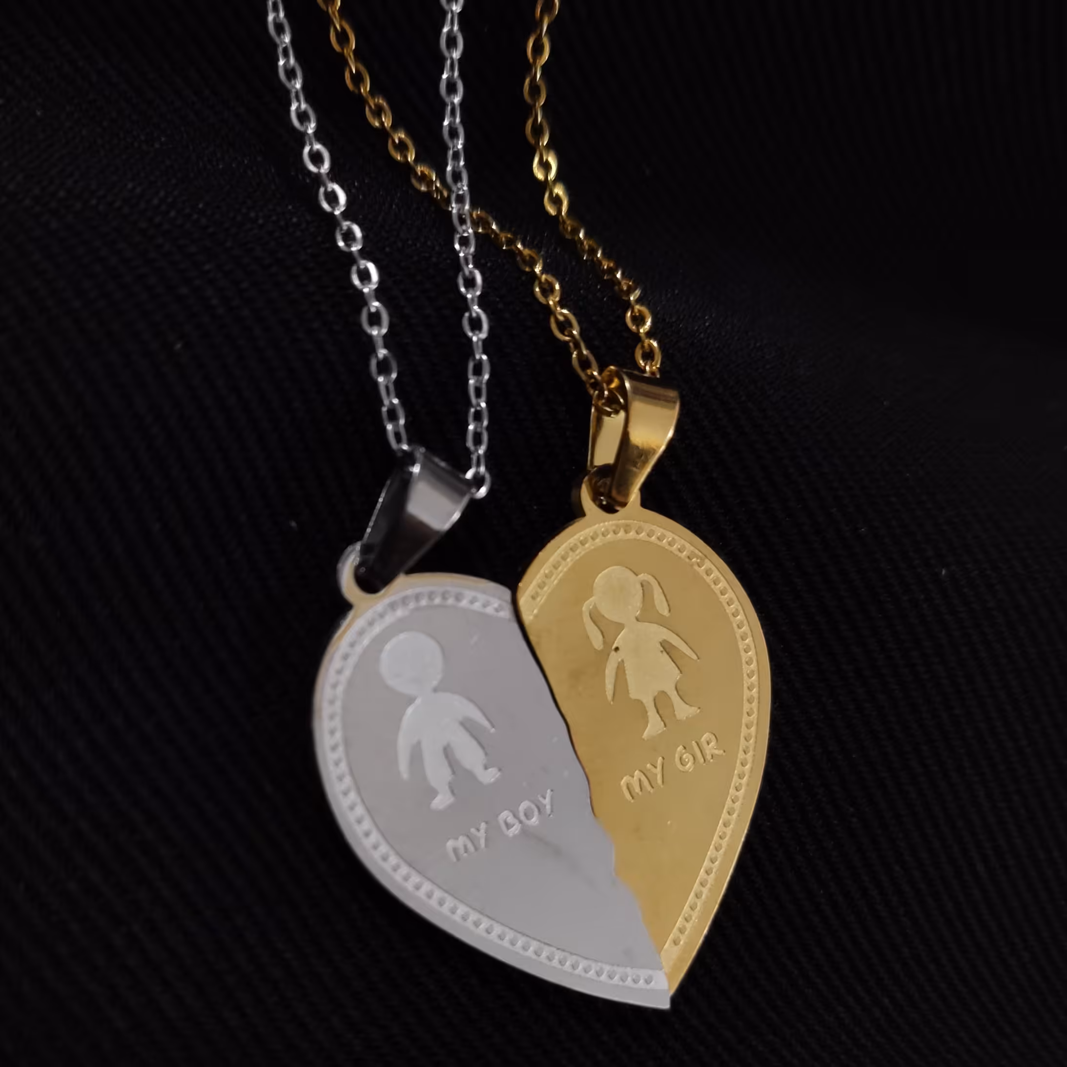 گردنبند ست ولنتاین دختر و پسر