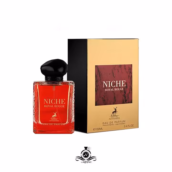 ادکلن مردانه و ادکلن زنانه جورجیو آرمانی پرایو رژ مالاکایت الحمبرا Alhambra Niche Royal Rouge