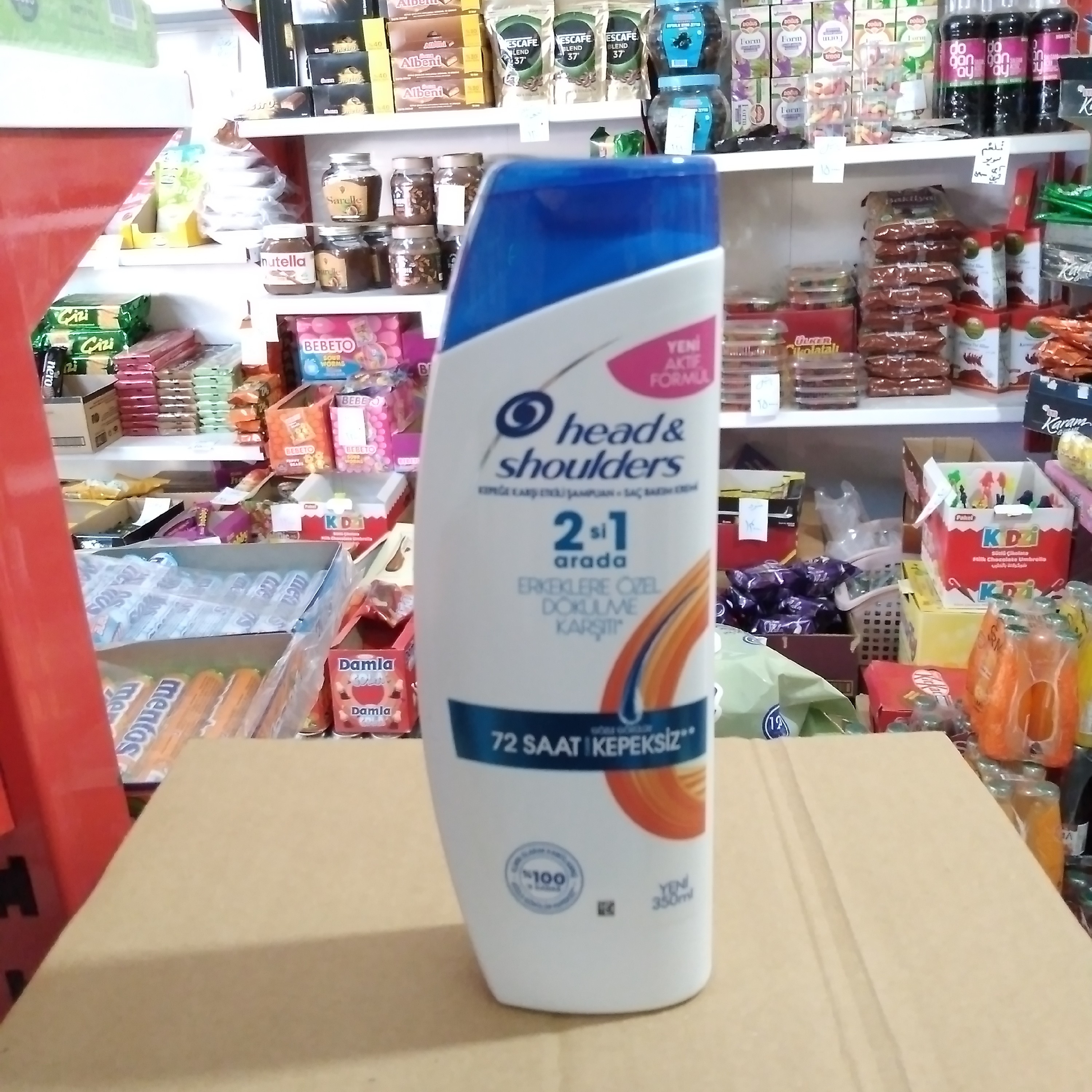 شامپو هد اند شولدرز  2 در 1 ضد شوره و تقویت کننده موی سر  head and shoulders سایز 350 میلی لیتری سری erkeklere ozel