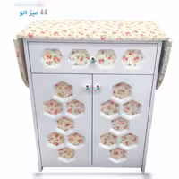 میز اتو وکیوم ضد خش رنگ سفید 1