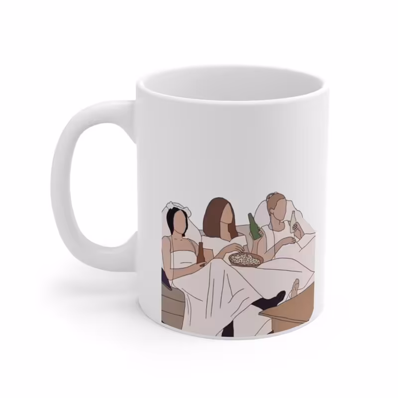 ماگ طرح سریال فرندز  دوستان Series Friends TvمدلNM1111