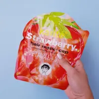 ماسک مو ورقه ای کلاه دار توت فرنگی کاریته