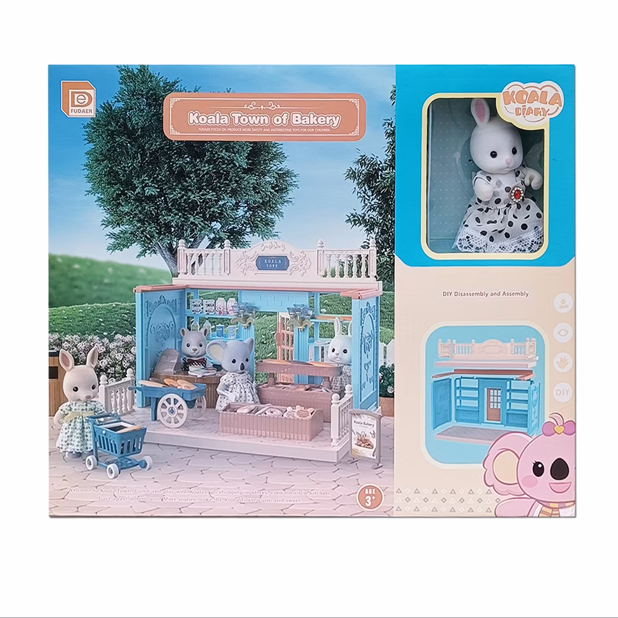 ست هدیه عروسک مدل نانوایی خرگوشی           