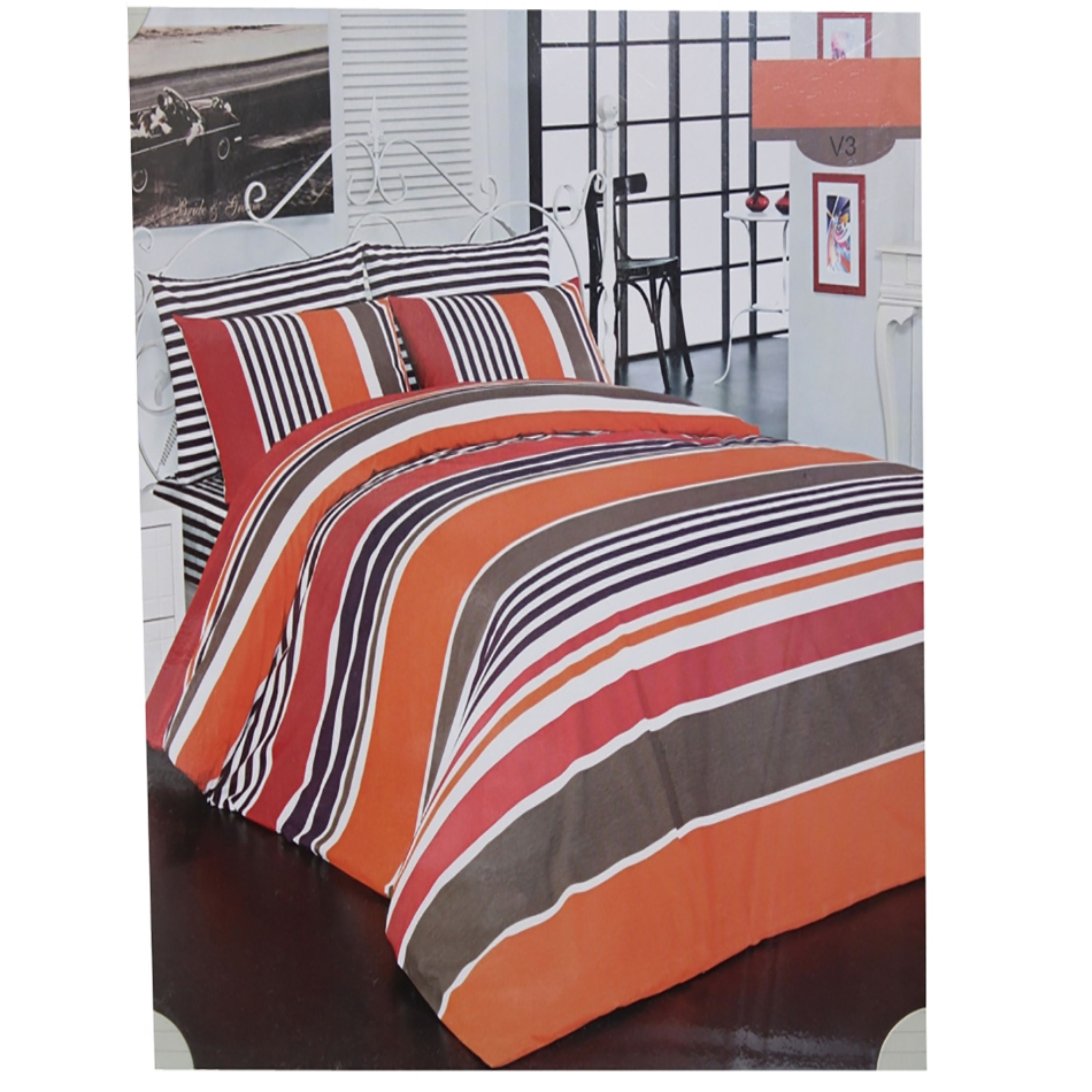 سرویس کاور لحاف ماژولی سری رنفورس مدل Rio-V3  یک نفره 3 تکه - کد 32015014075