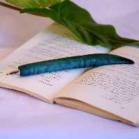 خودکار دست ساز برند فاریوتاب کد kh-83    متریال چوب داغداغان با تکنیک رنگ