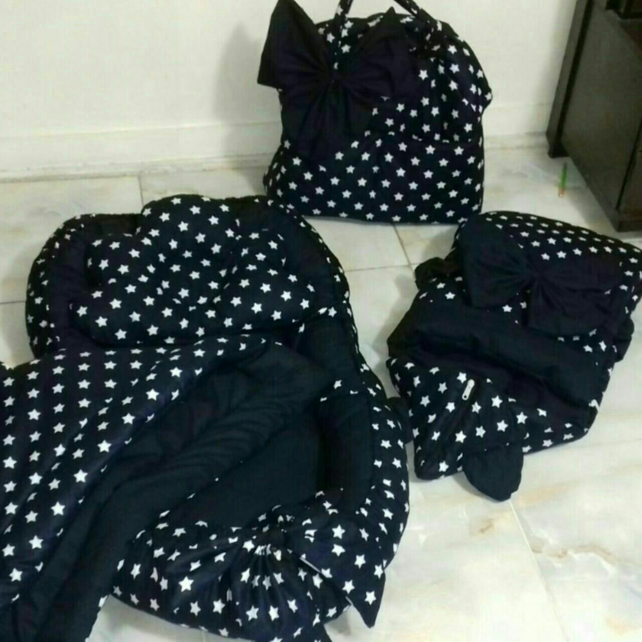 ست نوزادی تشک قنداق ساک لوازم سفارش ساز 