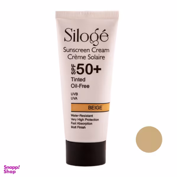 کرم ضد آفتاب سیلوژه (Siloge) مدل Tinted حجم 40 میلی لیتر