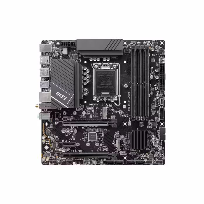 مادربرد ام اس آی PRO B760 M-A WIFI D5 | آبتین مال 19 فروردین 1404