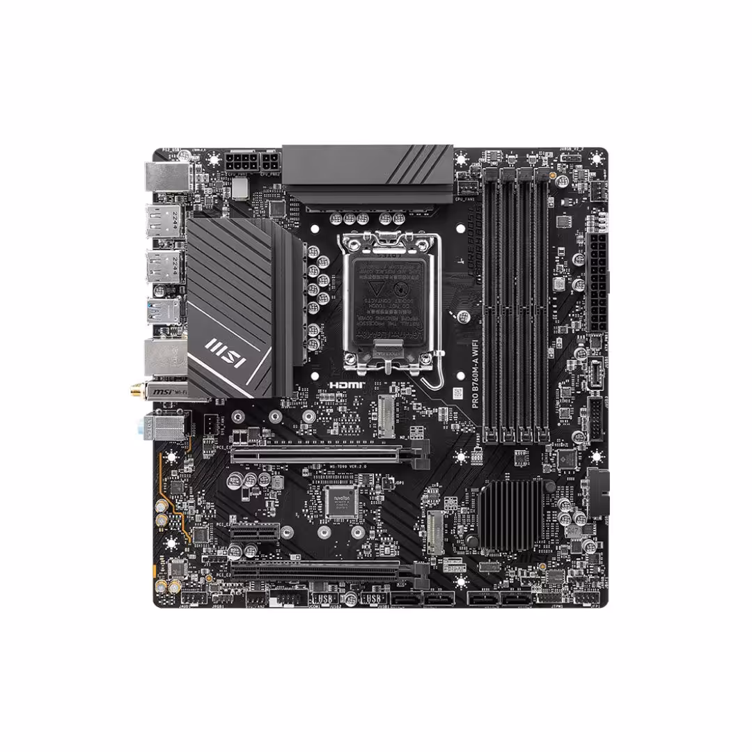 مادربرد ام اس آی PRO B760 M-A WIFI D5 | آبتین مال 19 فروردین 1404