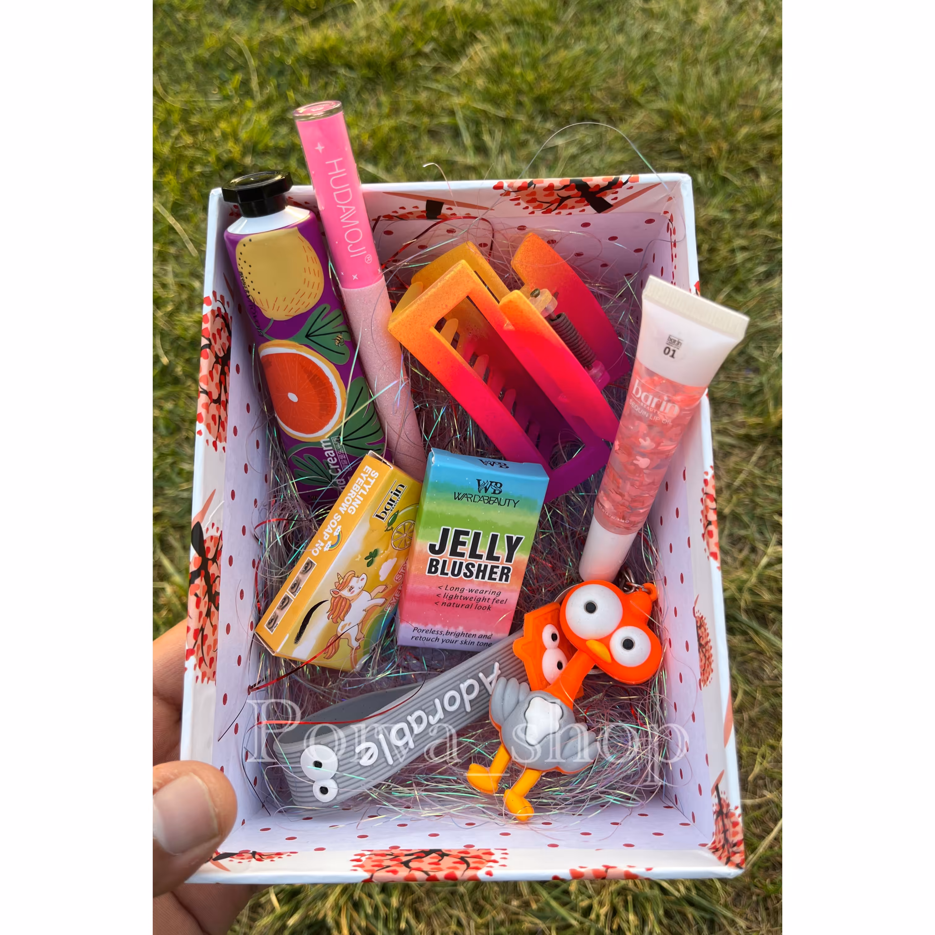 پک هدیه 7 عددی نارنجی