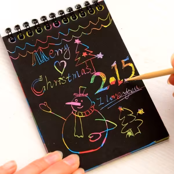 دفترچه زغالی جادویی