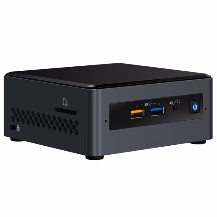 کیس آماده اینتل مدل NUC7PJYH با پردازنده J5005 رم 4GB حافظه 120GB